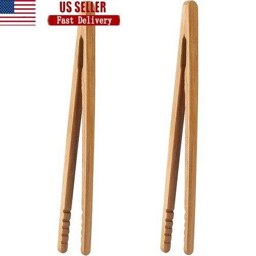 Bamboo toast tongs - bamboo,